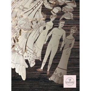 Collection of Vintage Paper Dolls | Elegant Era Paper Dolls by Nanci | Limited E